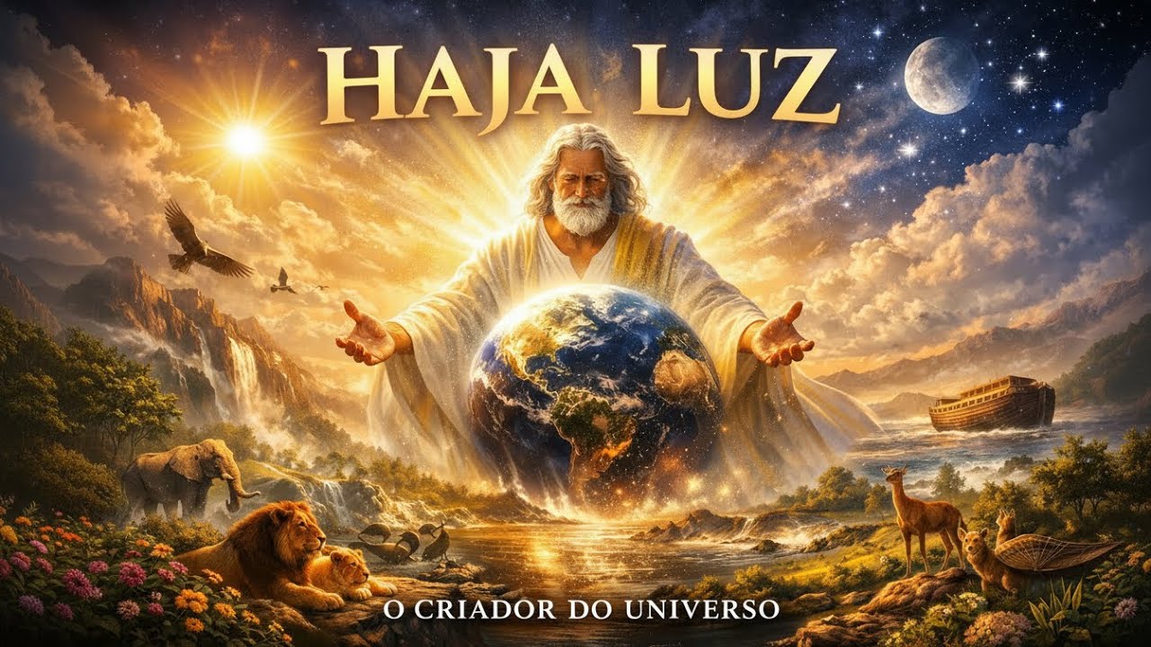 LOUVOR DO INICIO DA VIDA | HAJA LUZ 🙌✨ | A CRIAÇÃO DO MUNDO – LOUVOR CONGREGACIONAL PODEROSO 2026