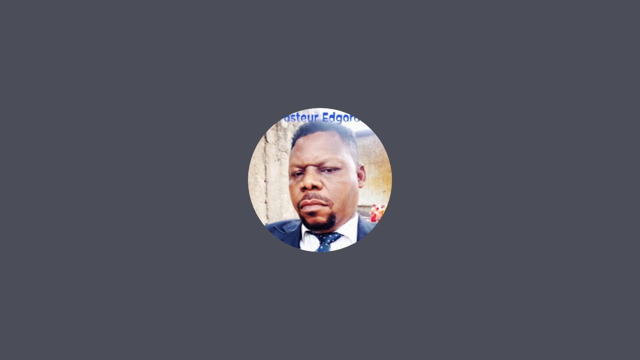 Pasteur Edgard Ministrie TV est en direct !