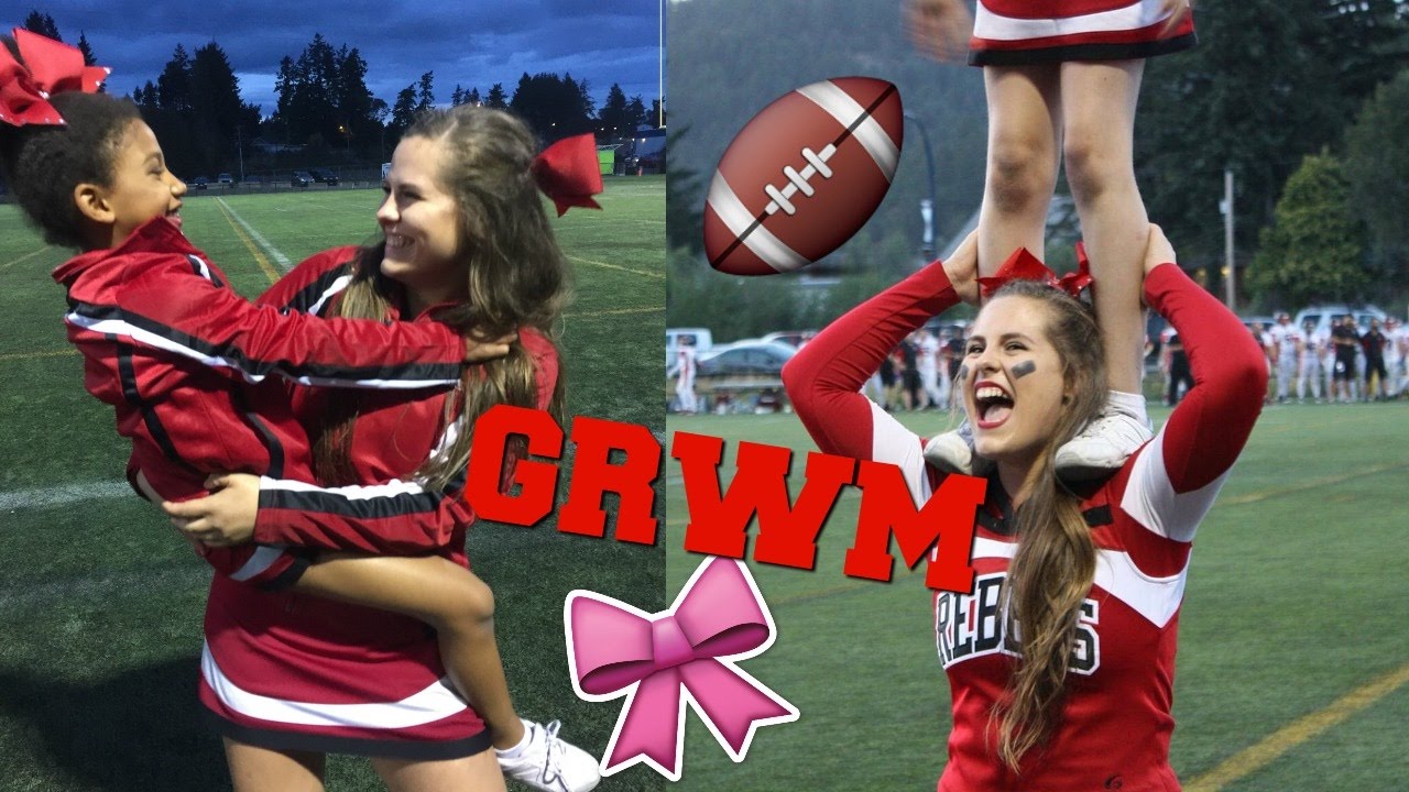 2016 GRWM FOOTBALL GAME HAIR + MAKEUP | Audrey Wilson