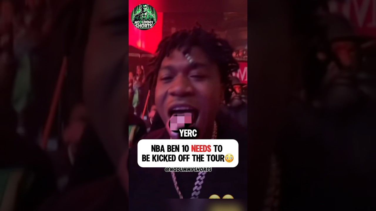NBA Ben 10 нужно выпустить в туре #nbayoungboy #drill