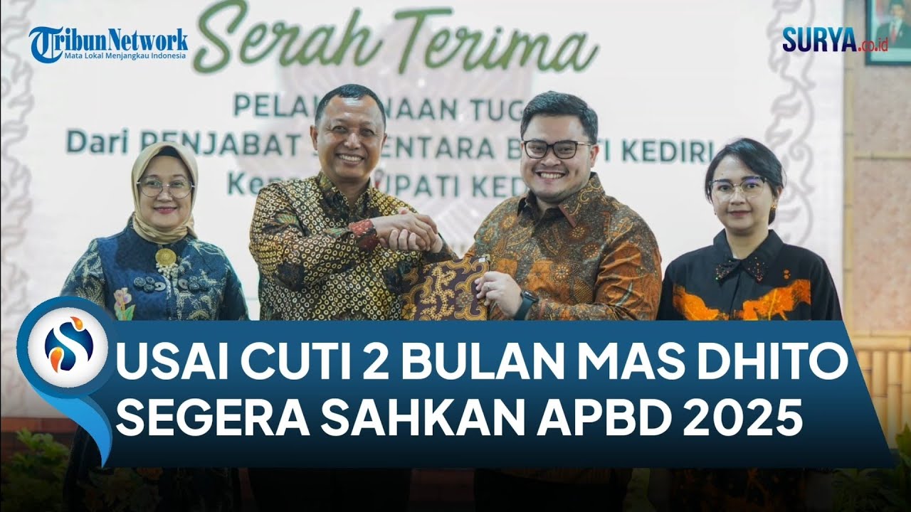 Jabat Kembali Jadi Bupati Kediri, Mas Dhito Segera Sahkan APBD 2025 