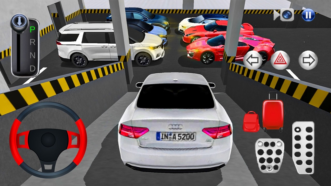 🚘New Audi car Stuck in Parking Garage🚗 - 3D Driving Class Game - Сar Game