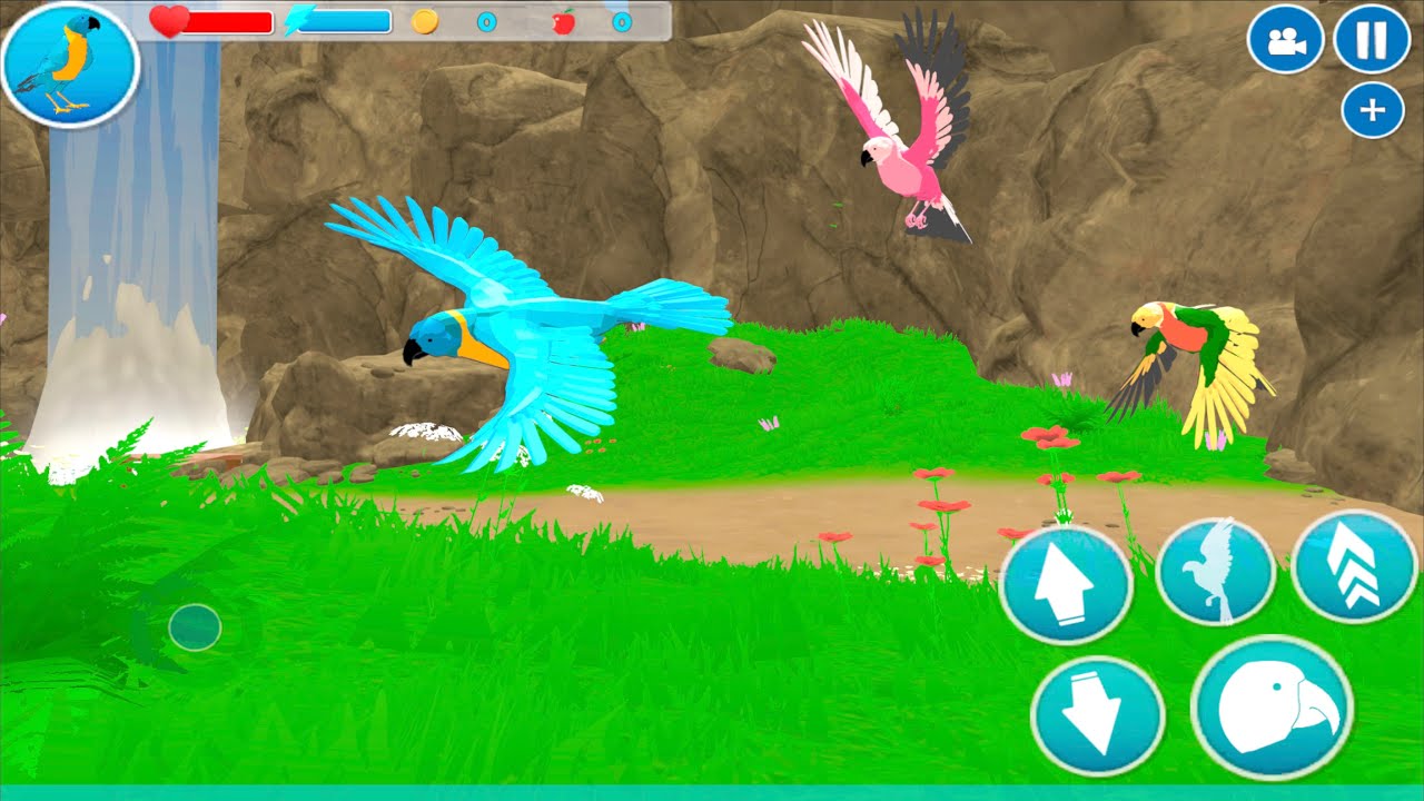 Parrot Simulator - CyberGoldfinch