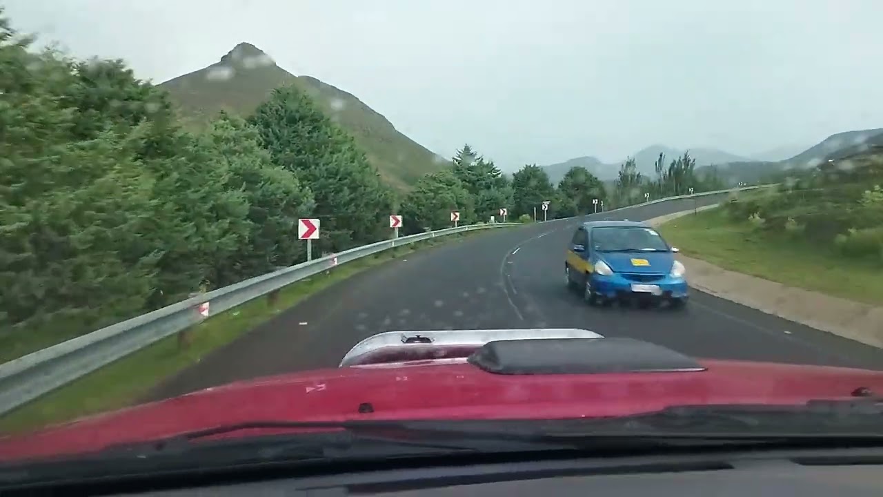 Driving from Mokhotlong to Sani Pass | Enjoy 🛻🏔️