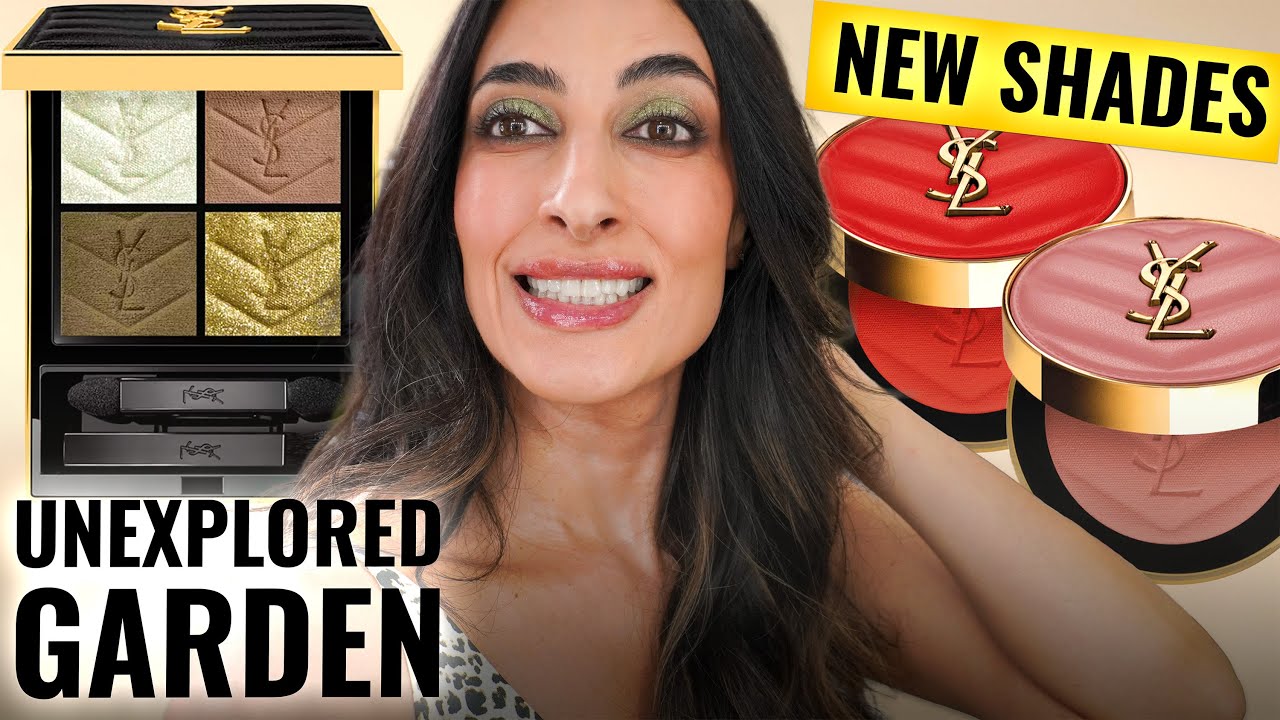 YSL Unexplored Garden + Chili Crush & Hot Mauve | Красиво, но необычно?