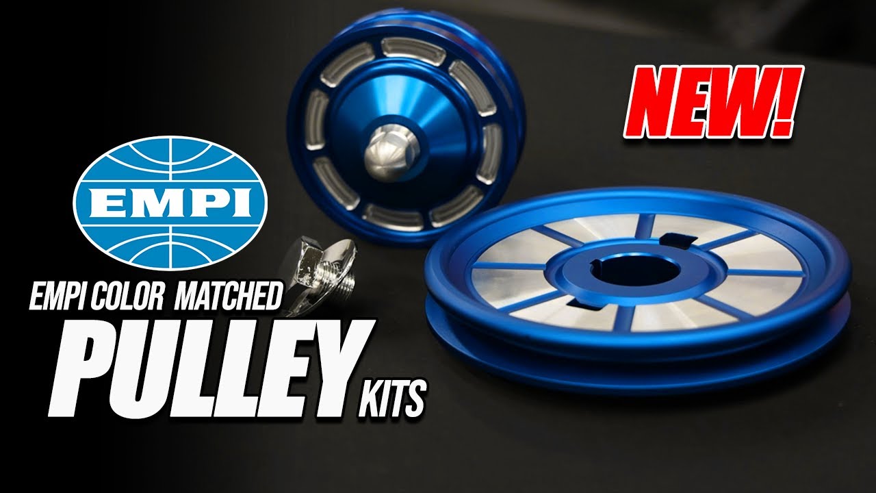 New EMPI Color Matched Pulley Kits!