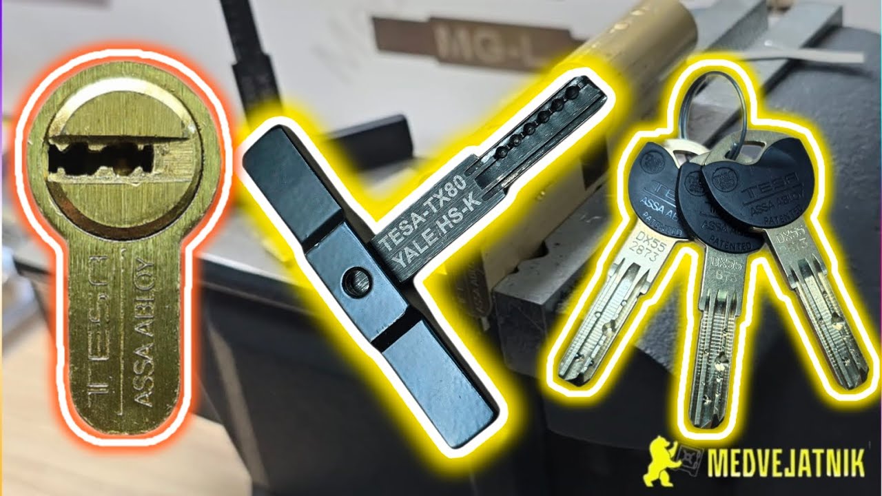 Cамоимпрессия для Tesa T80/TX80/TE80 Azbe HS-K/Yale HS-K Nemef Assa Abloy