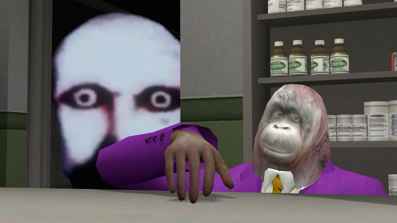 pinhead from nico's nextbots is purely terrifying...