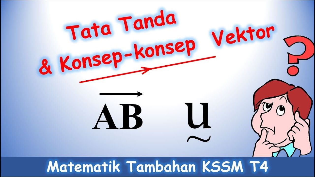 Video 02 Matematik Tambahan KSSM Tingkatan 4 Bab 8 : Vektor ( Tata tanda vektor )
