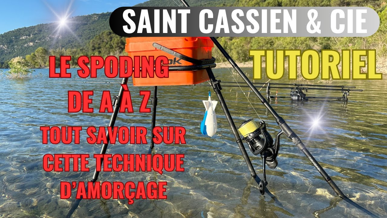 TUTORIEL - LE SPODING DE A À Z : Tout savoir sur cette technique d’amorçage / Pêche de la carpe