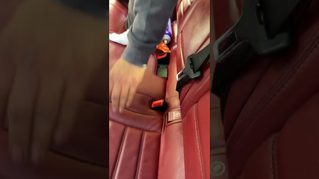 Getting the squeaks out of the Mercedes-Benz seat rear seat
