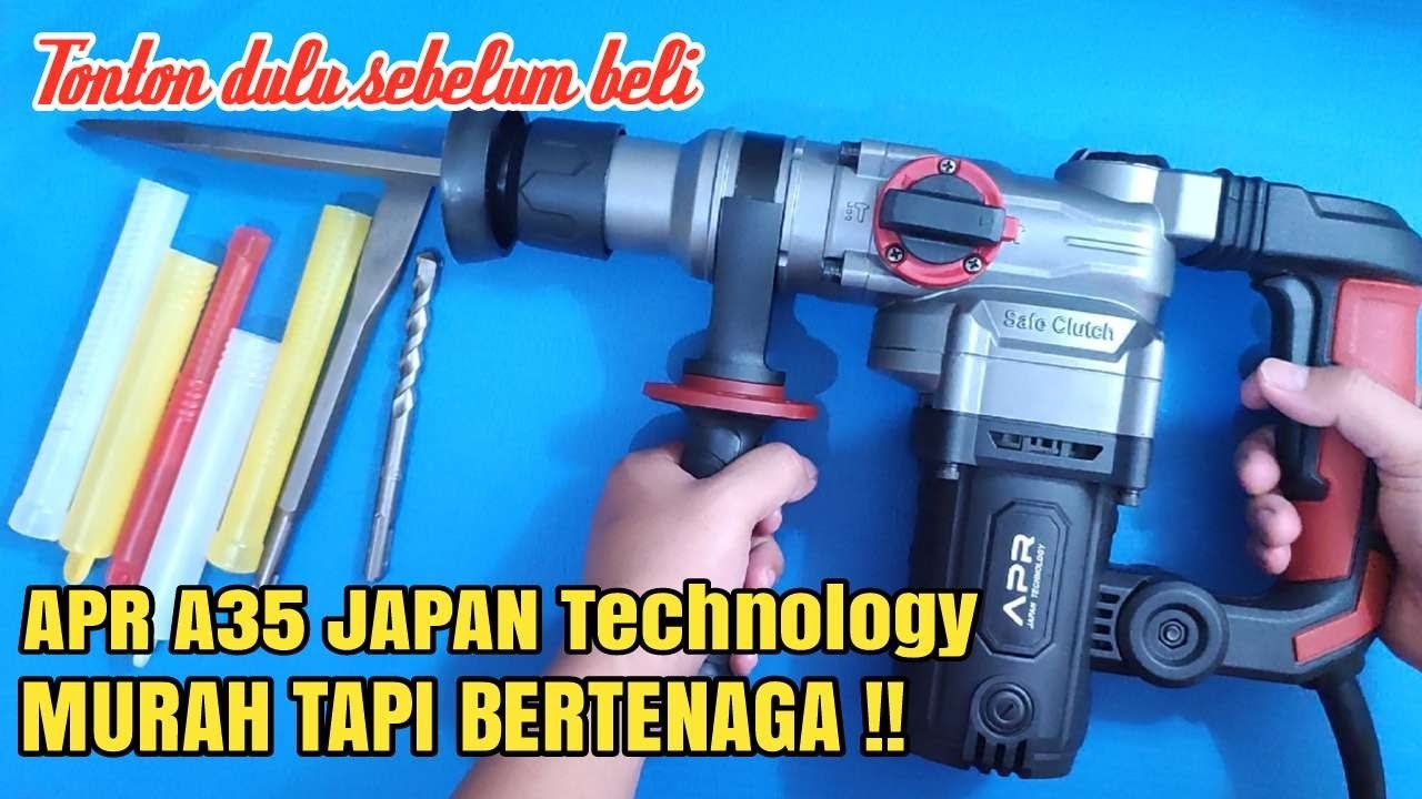 REVIEW BOR BOBOK BETON APR A35‼️JACK HAMMER DRILL MURAH BANYAK FITUR‼️