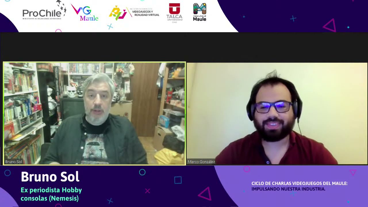 Hoy conversamos con Bruno Sol, ex periodista Hobby consolas (Nemesis).
