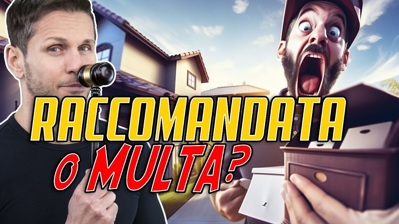 RACCOMANDATA: come sapere se è una MULTA? | Avv. Angelo Greco