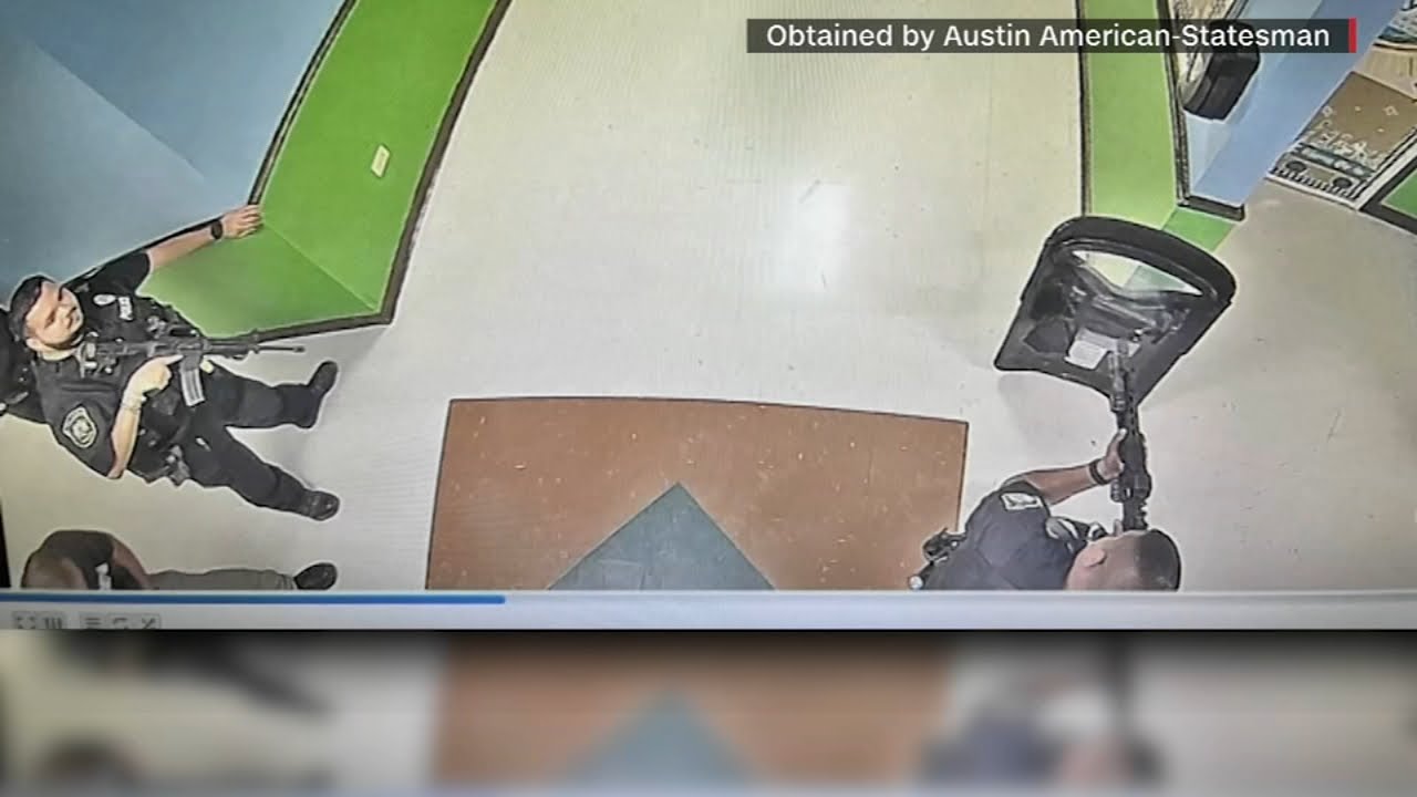 First surveillance image from inside Robb Elementary in Uvalde during school shooting emerges l ABC7