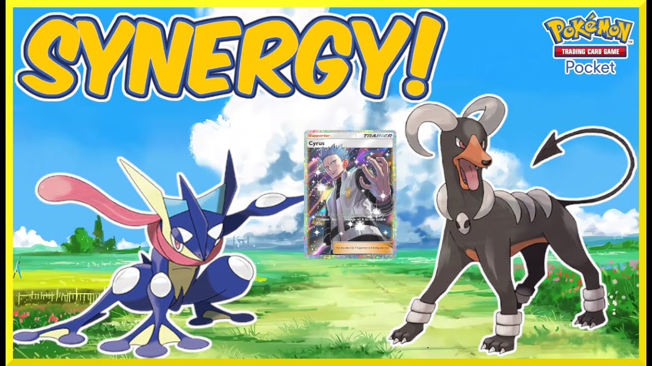 Nowhere To Run From This Greninja Houndoom Combo!! | Pokémon TCG Pocket