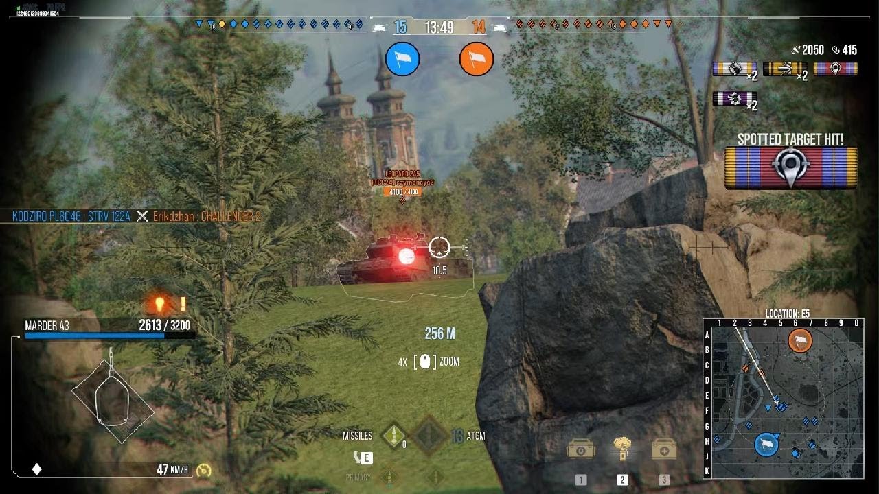 Marder 1A3 with 19.4k combined damage | WoT Modern Armor