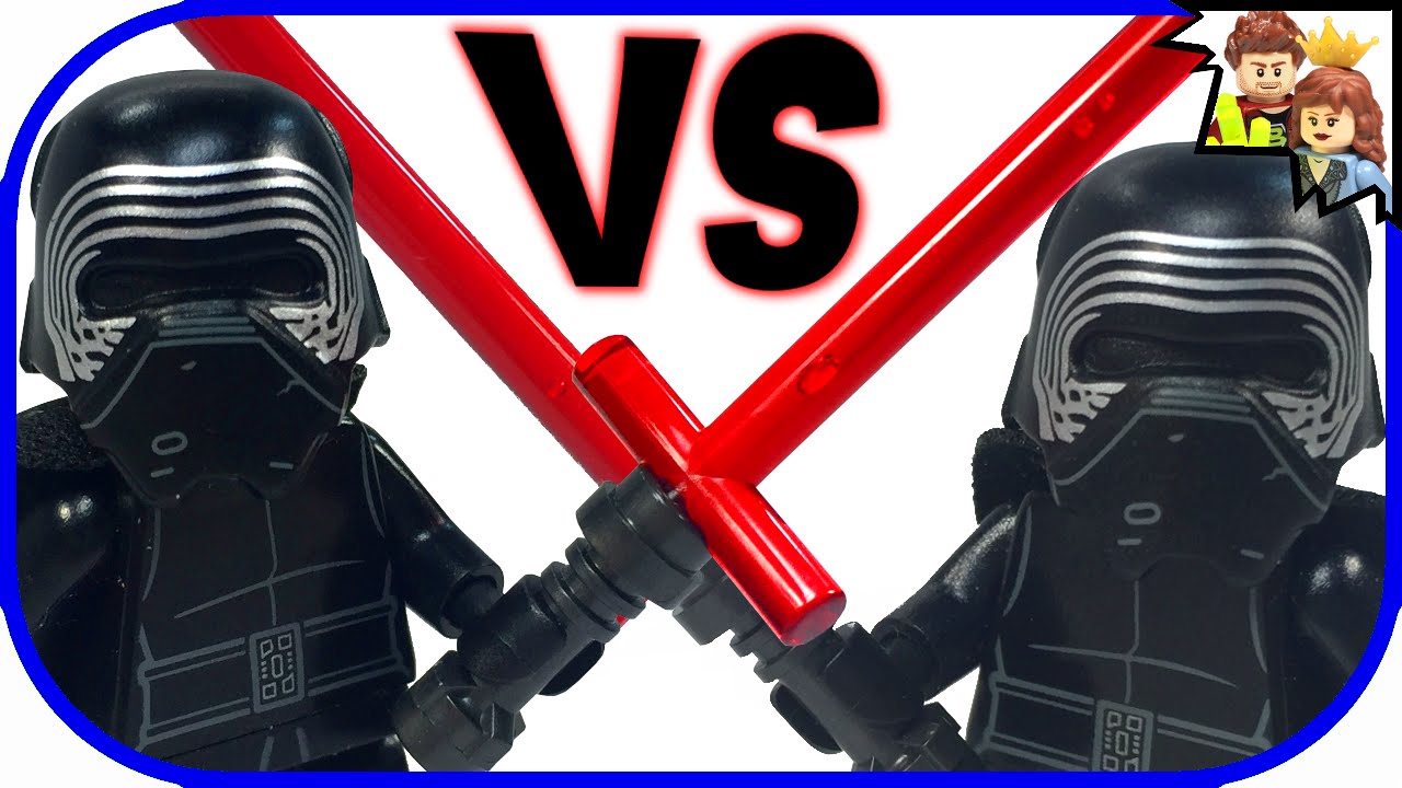 LEGO Star Wars Kylo Ren Minifigure Comparison Collection - BrickQueen