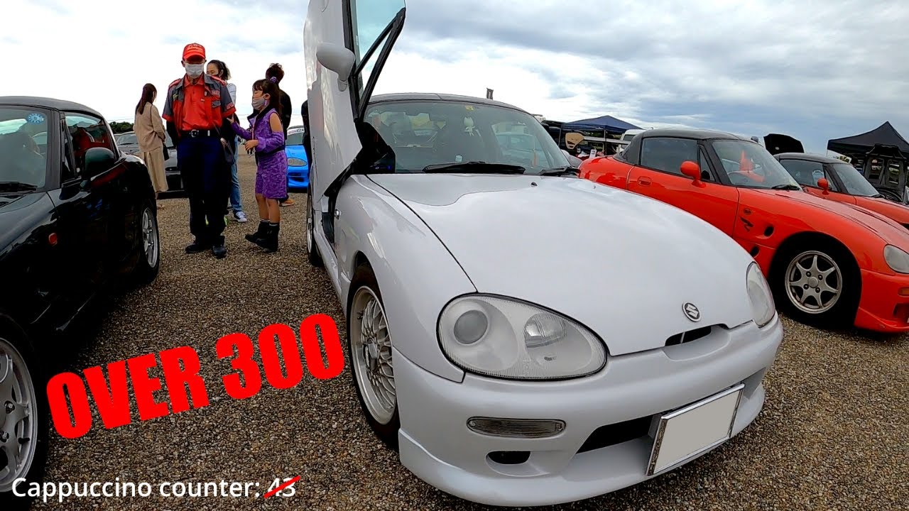 КРУПНЕЙШЕЕ в мире мероприятие Suzuki Cappuccino | Open Cafe 2022 | Япония | Часть 1