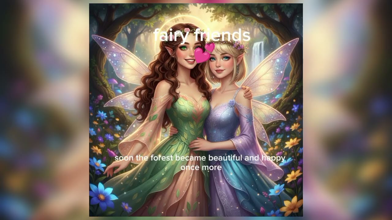 Fairy Friends ✨ | Magical Adventure Story 🎊Fairy Friends 🥳 Story  Magical   💐 Adventure Kids ❣️  🔮