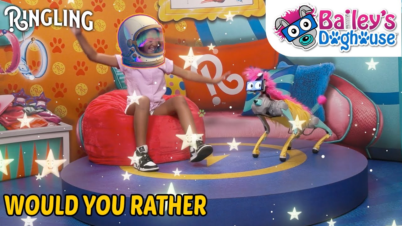 Wild “Would You Rather” at Bailey’s Doghouse! | Monster Trucks, Clowns & Total Chaos!