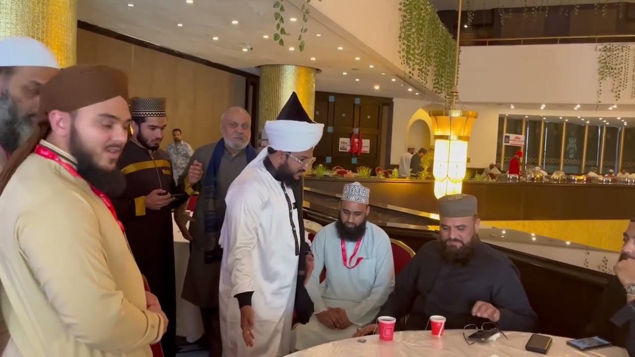 Allama Syed Muzaffar Hussain Shah Qadri with Mufti Salman Azhari Sahab Meet Bagdad Sharif Today..