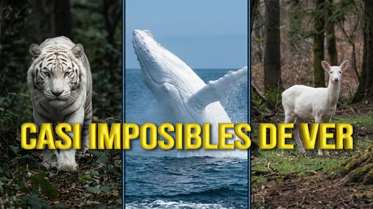 10 Animales Albinos Que Solo Fueron Vistos Una Vez