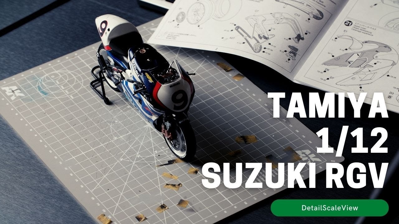 Building the Tamiya Suzuki RGV Gamma