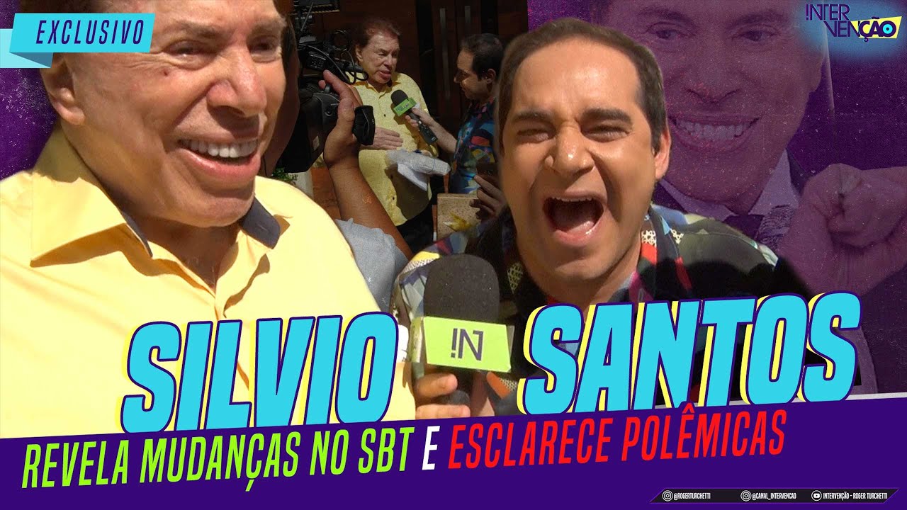 EXCLUSIVO: SILVIO SANTOS DE VOLTA A TV, REVELA MUDAN&Ccedil;AS NO SBT E ESCLARECE POL&Ecirc;MICAS I 175