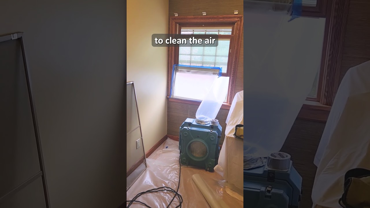 Benefits of Negative Air in Contaminated Workspaces