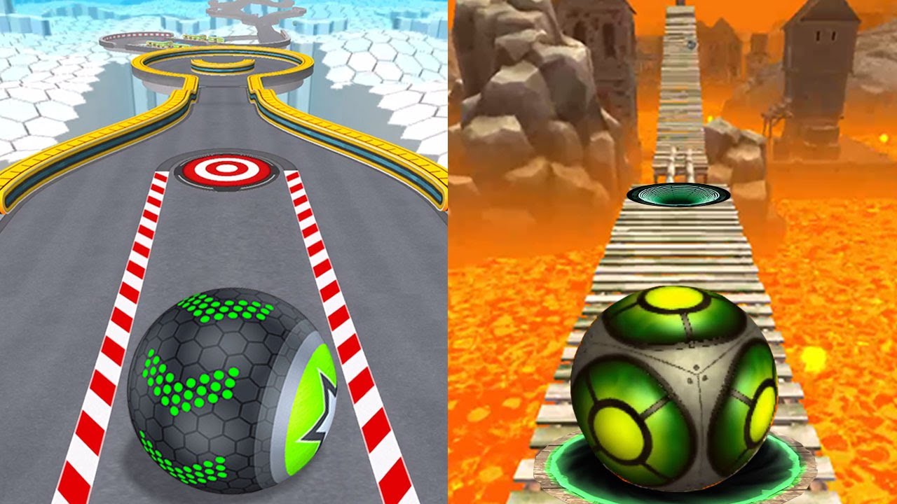 📛Going Balls VS Rollance Adventure Ball,Rolling Balance Ball,Super Rolling Balls,Temple Rolling Ball