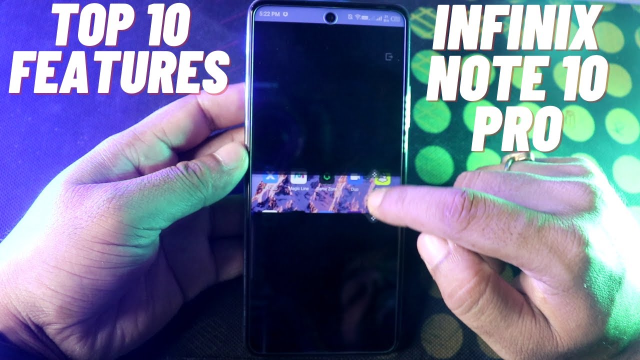 Infinix Note 10 Pro Top 10 Features ( Part 1 )