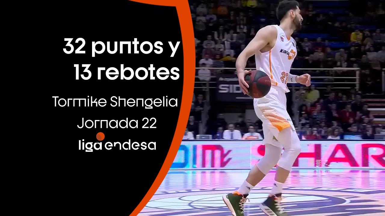Partidazo de TOKO SHENGELIA: 32 puntos y 13 rebotes | Liga Endesa 2019-20
