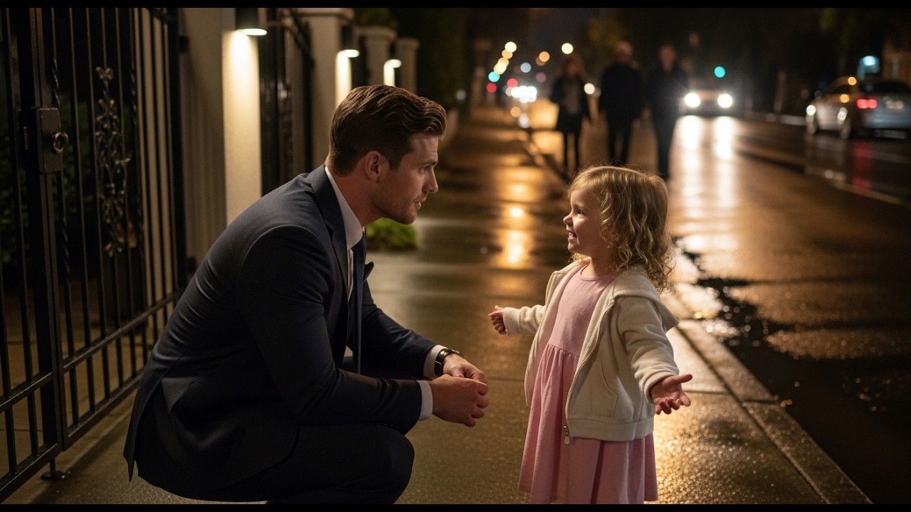 “Can You Fix Our Door?” — A Little Girl’s Plea Brought the CEO Next Door at Midnight
