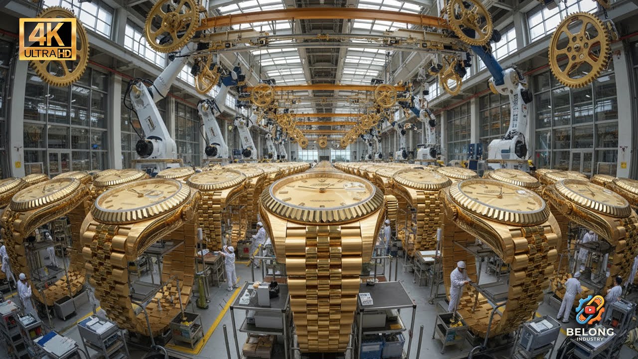 You’ve Never Seen How Rolex Gold Watches Are Made (Full Process)