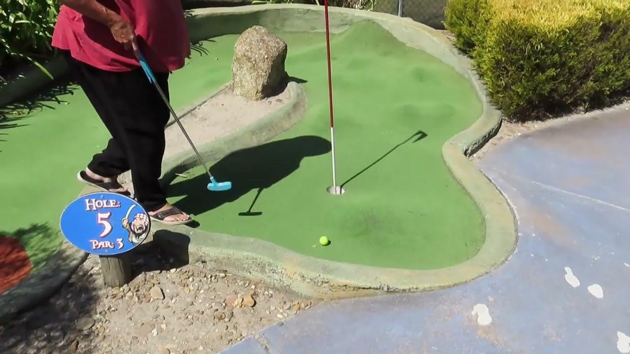 OH No!!! We Broke It!!! Mini Golf At Grantville, Victoria.
