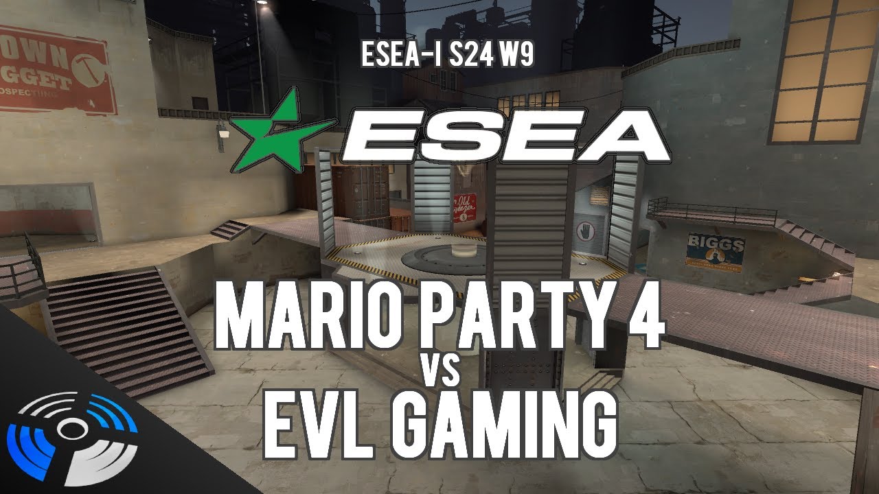 (2017) ESEA-Invite TF2 6v6 Season 24 Week 9: mario party 4 vs. EVL Gaming