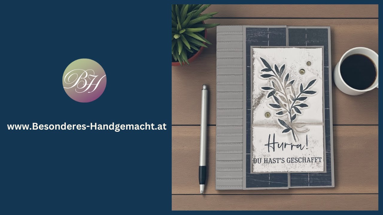 Männerkarte  / basteln leicht gemacht / einfach, modern & elegant / Produkte von Stampin’ Up!®