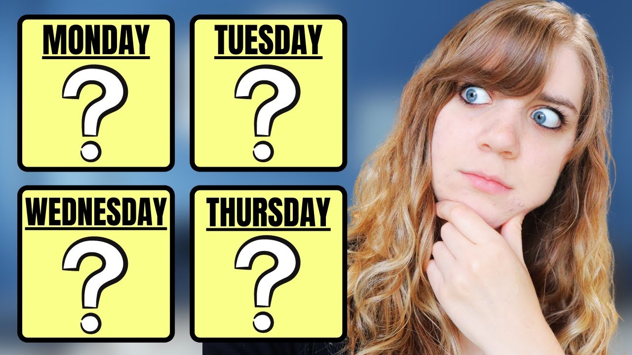 Flylady's Weekly Schedule / Daily Focus