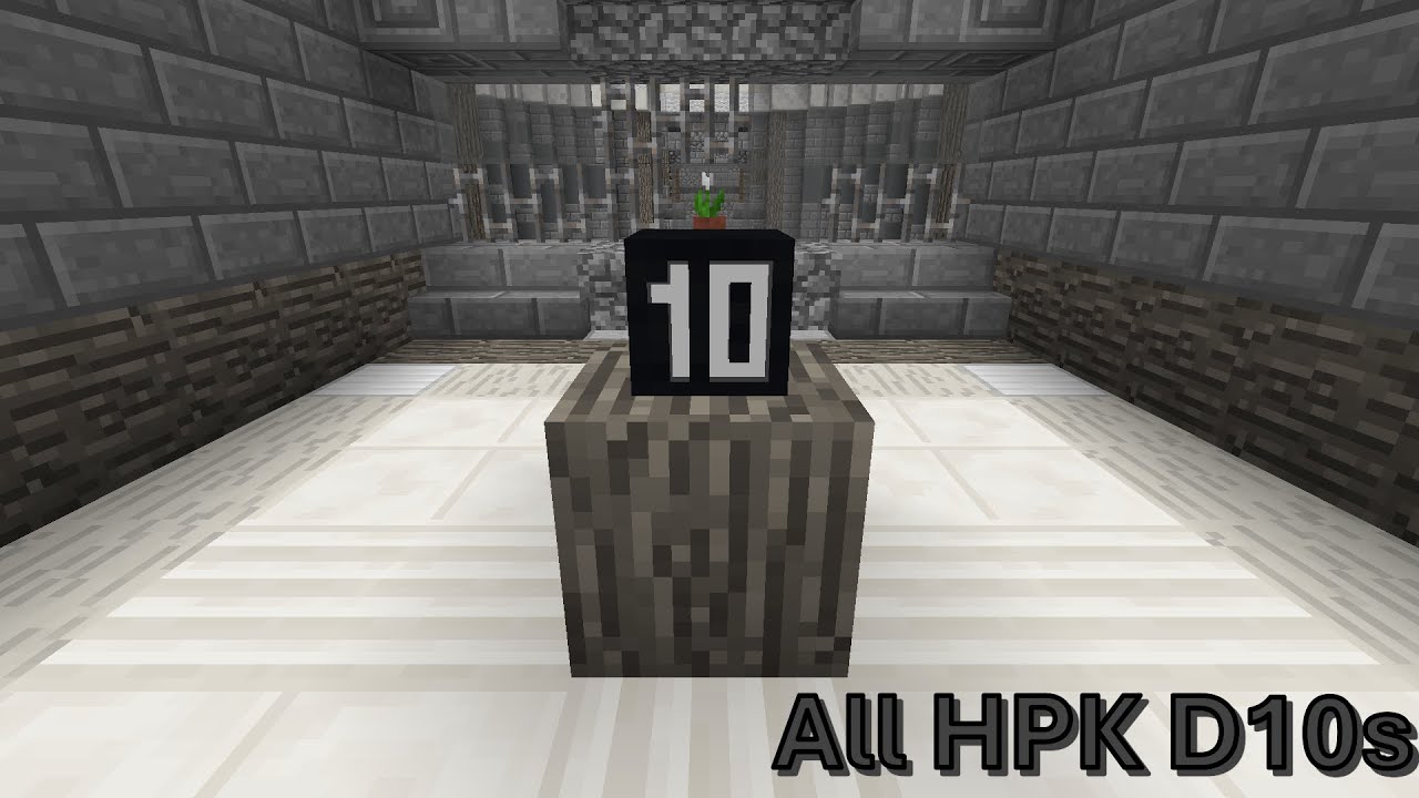 All HPK D10s