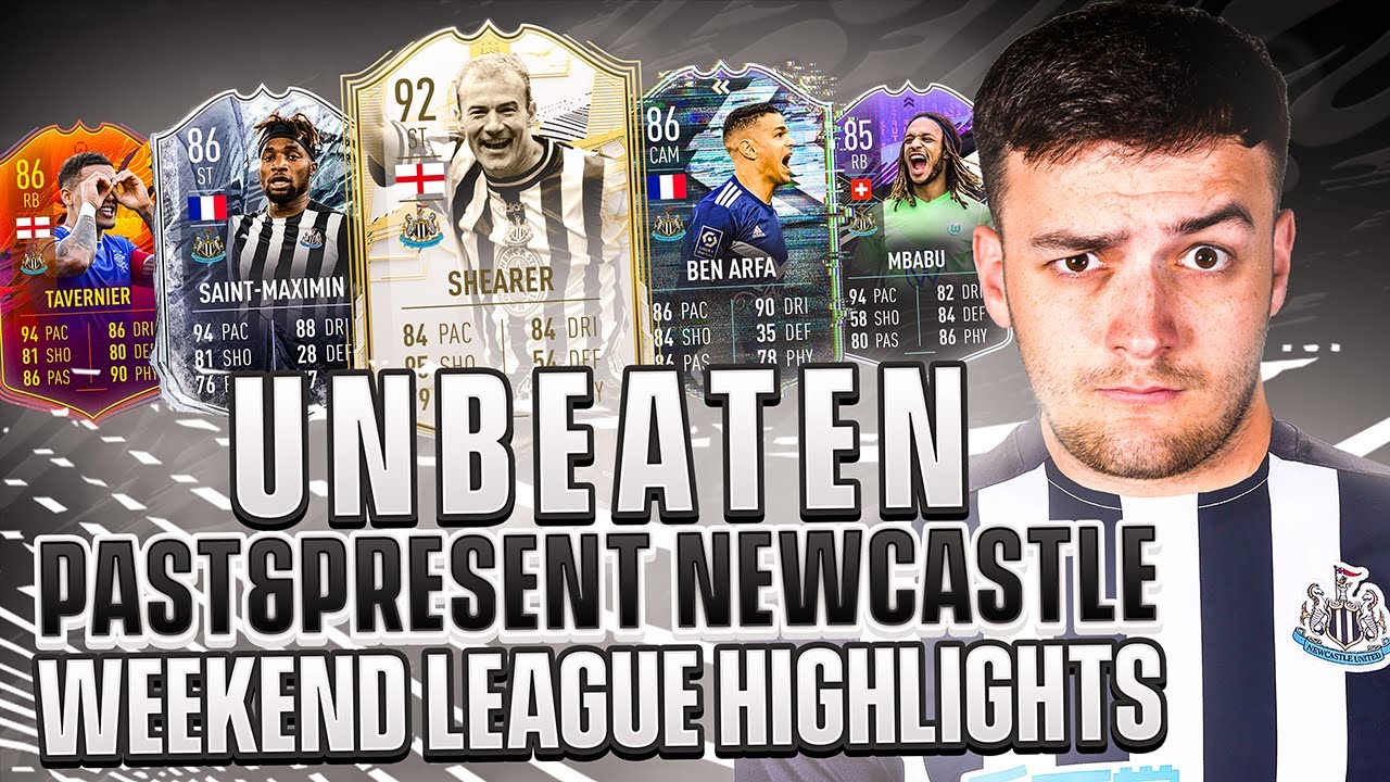30-0 on FUT CHAMPIONS w/ A NEWCASTLE PAST & PRESENT TEAM ON FIFA 21!?
