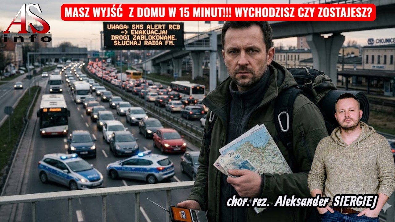 PILNE: Rząd ogłosił plan ewakuacji!!! Czy zdążysz uciec w 15 minut?