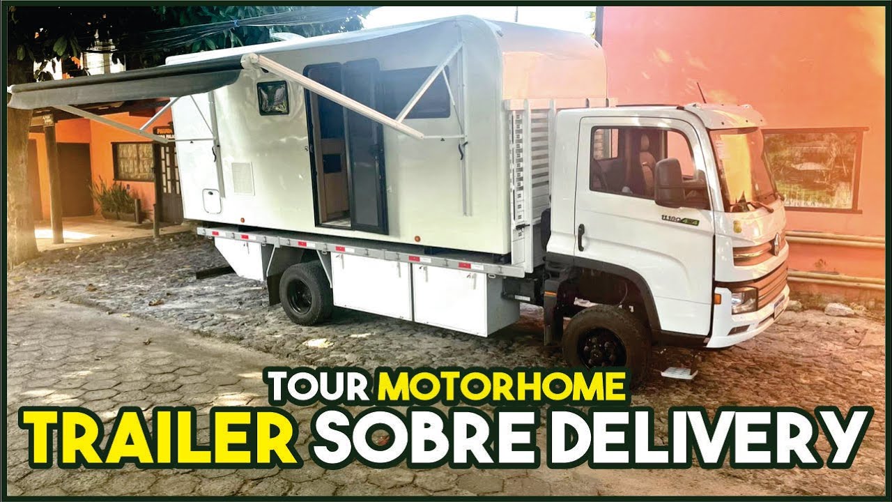 Delivery 4x4 Trailer Motorhome Pivotante - Tour 14