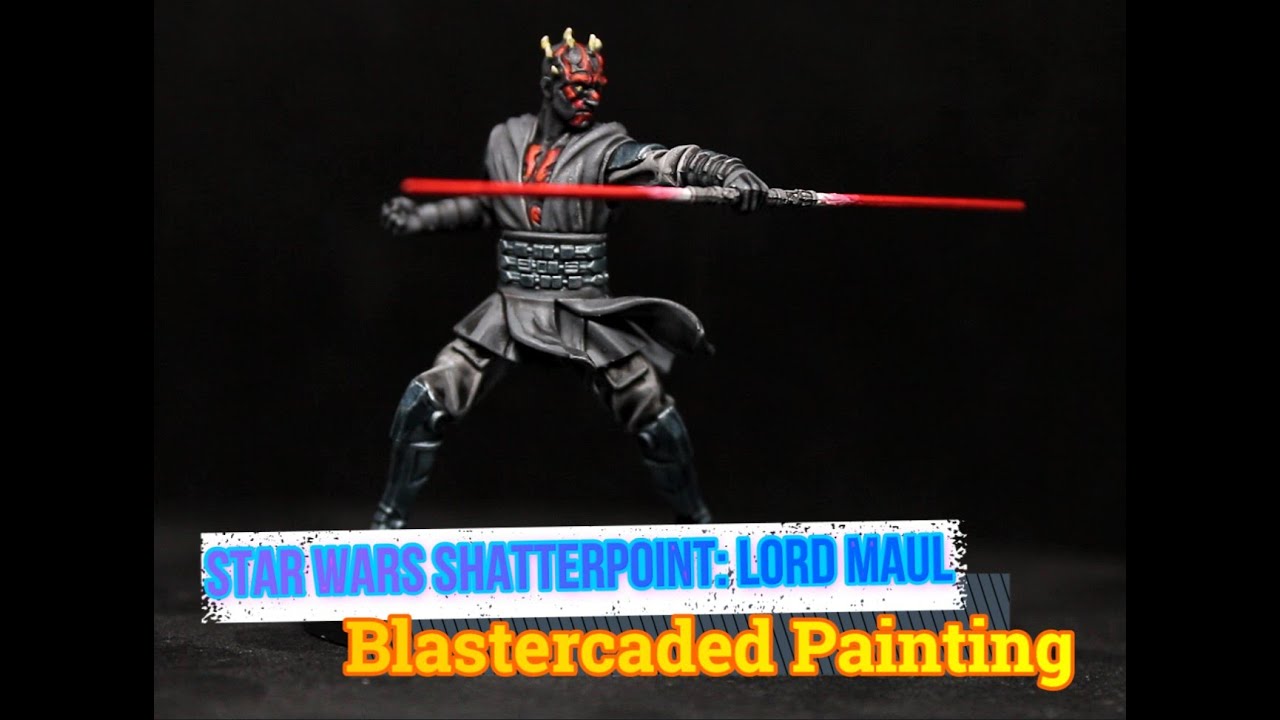 How To Paint Star Wars Shatterpoint: Lord Maul
