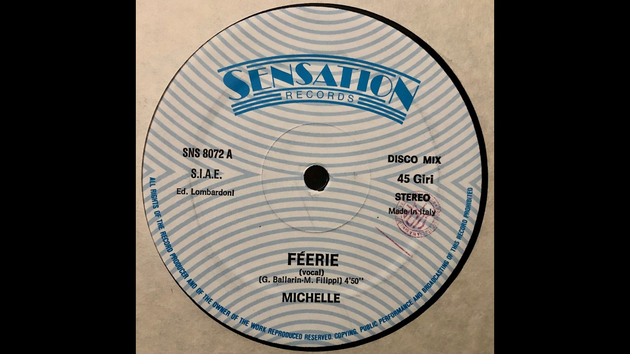 Michelle - F&eacute;erie  (Obscure  Rare 🫦 Italo Disco)