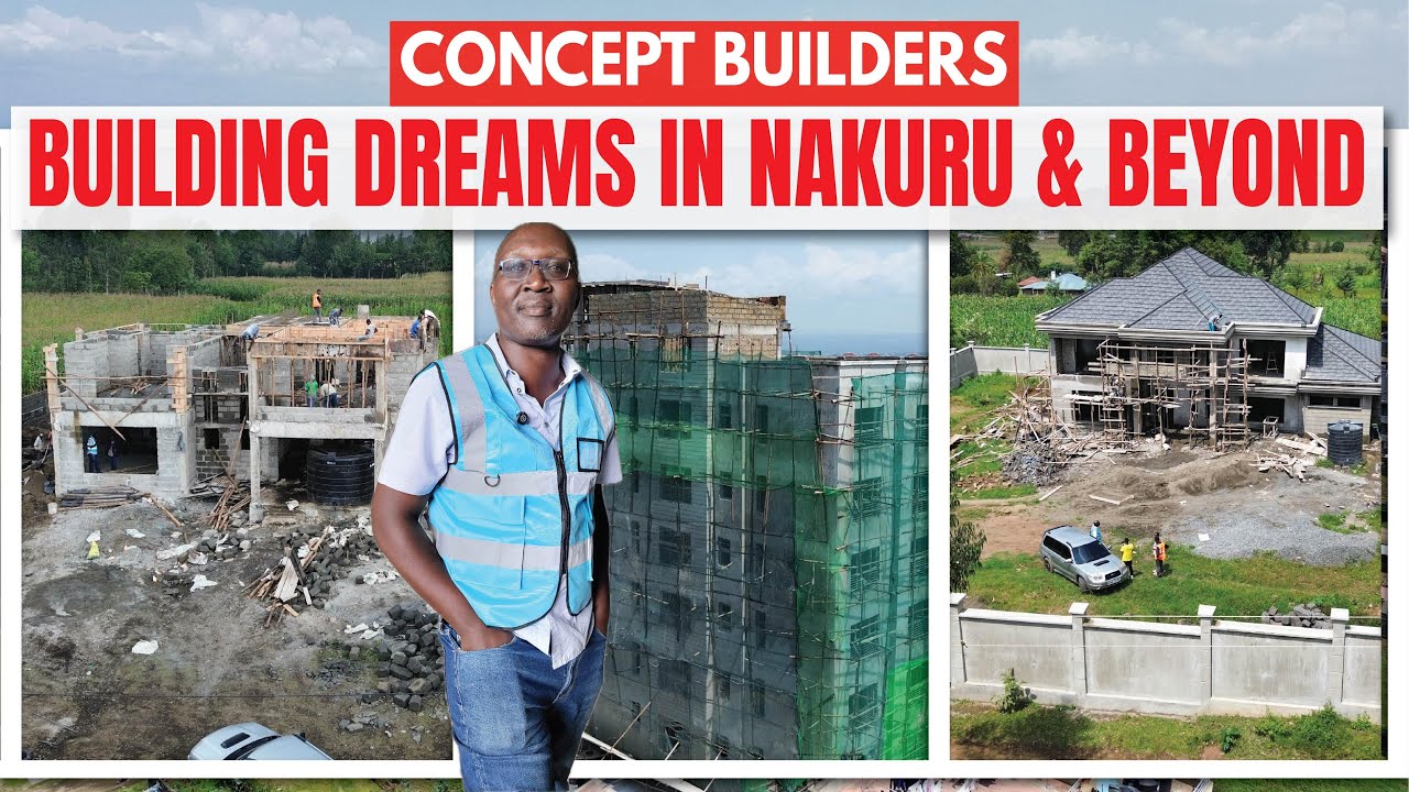 Real Site Updates | Upcoming Classy Apartments & Mega Mansions in Nakuru by Concept Builders KE