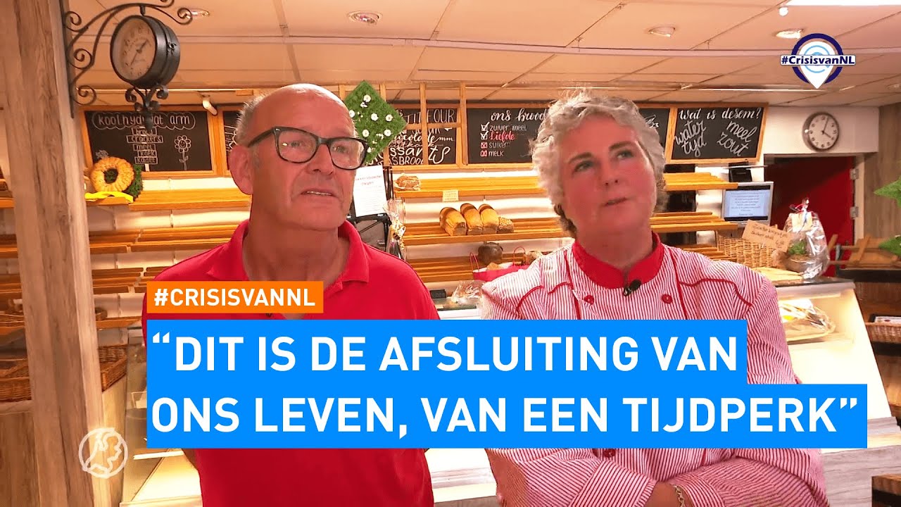 CRISIS VAN NEDERLAND | Hans & Loes stoppen na 30 jaar met bakkerij door onbetaalbare energierekening