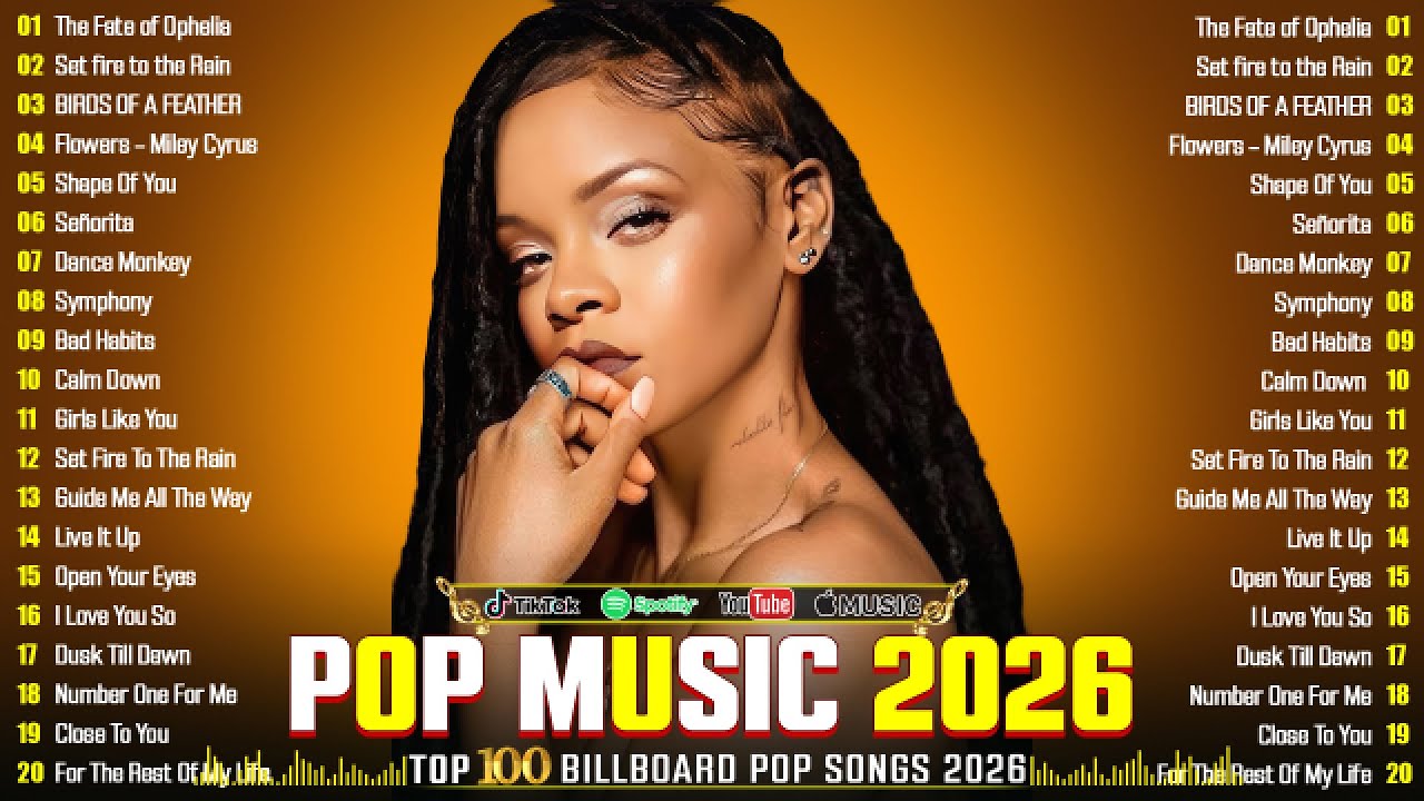Rihanna, Taylor Swift, Adele, Bruno Mars, The Weeknd, Selena Gomez 🌟 Billboard Top 50 This Week
