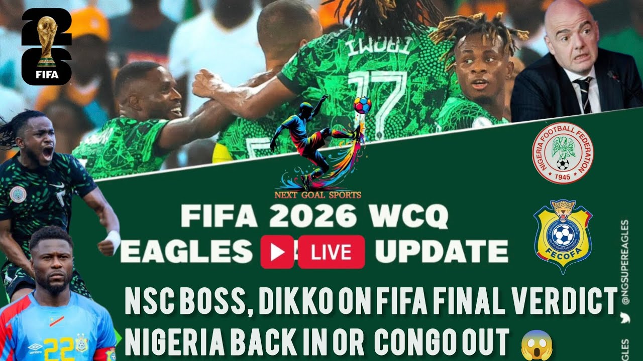 BREAKING: Shehu Dikko Drops Bombshell on NFF vs DR Congo Petition – FIFA Verdict Delayed AGAIN 😱 🇳🇬
