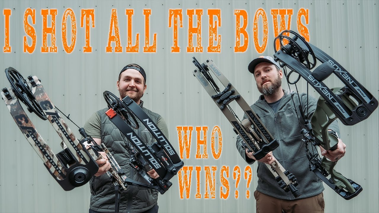 2021 BOW BUYING TEST REVIEW // We shot FOUR FLAGSHIP BOWS..